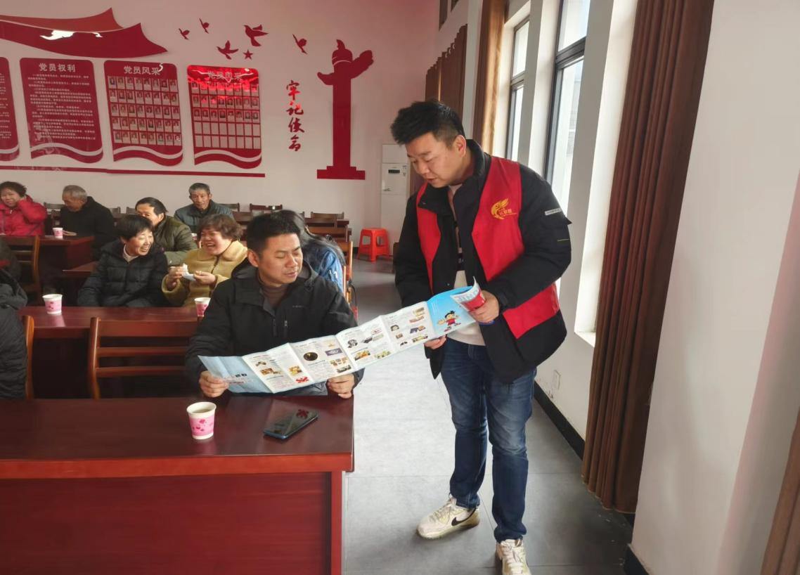 德清钟管:开展反邪教宣传 筑牢平安防线