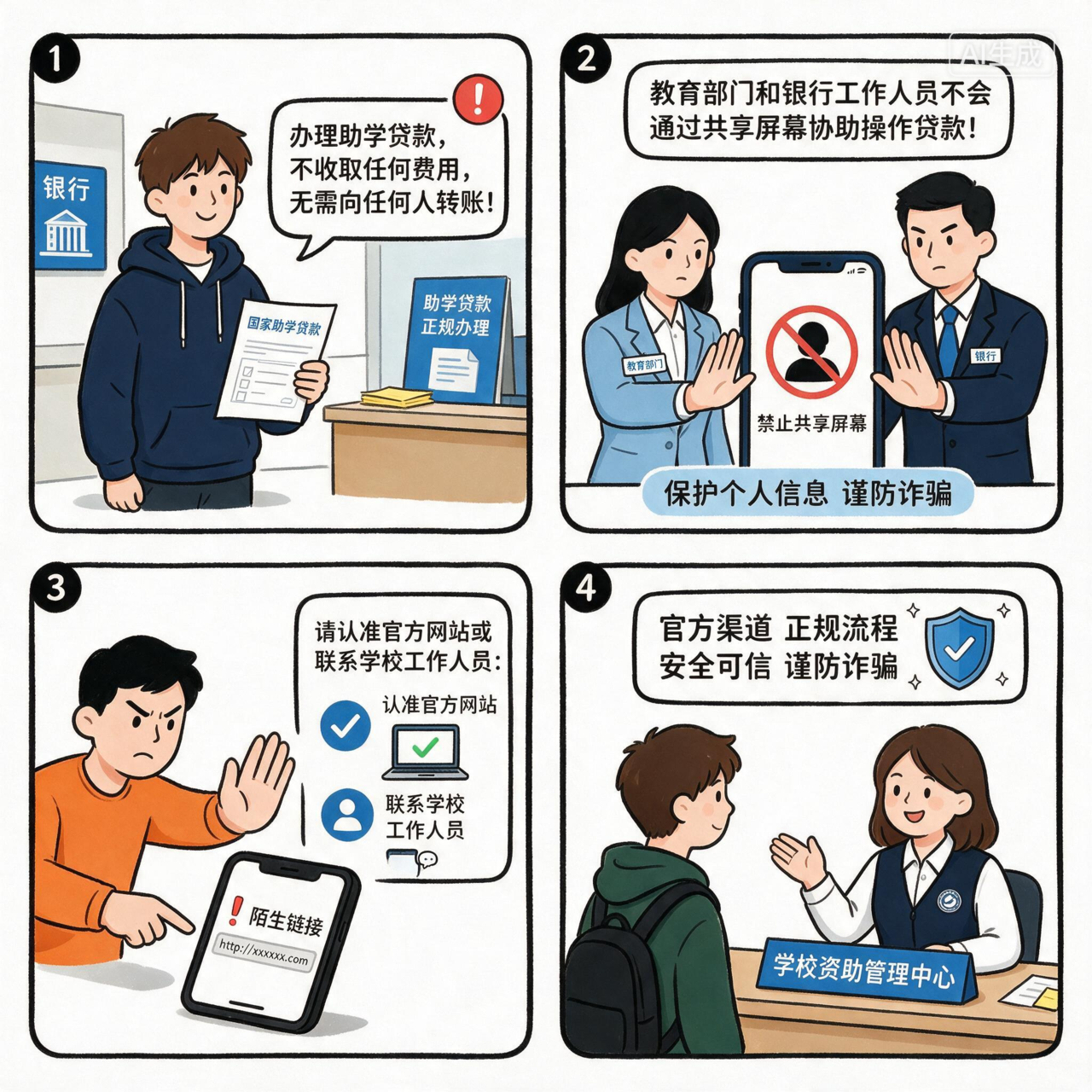 当心助学贷款诈骗.jfif