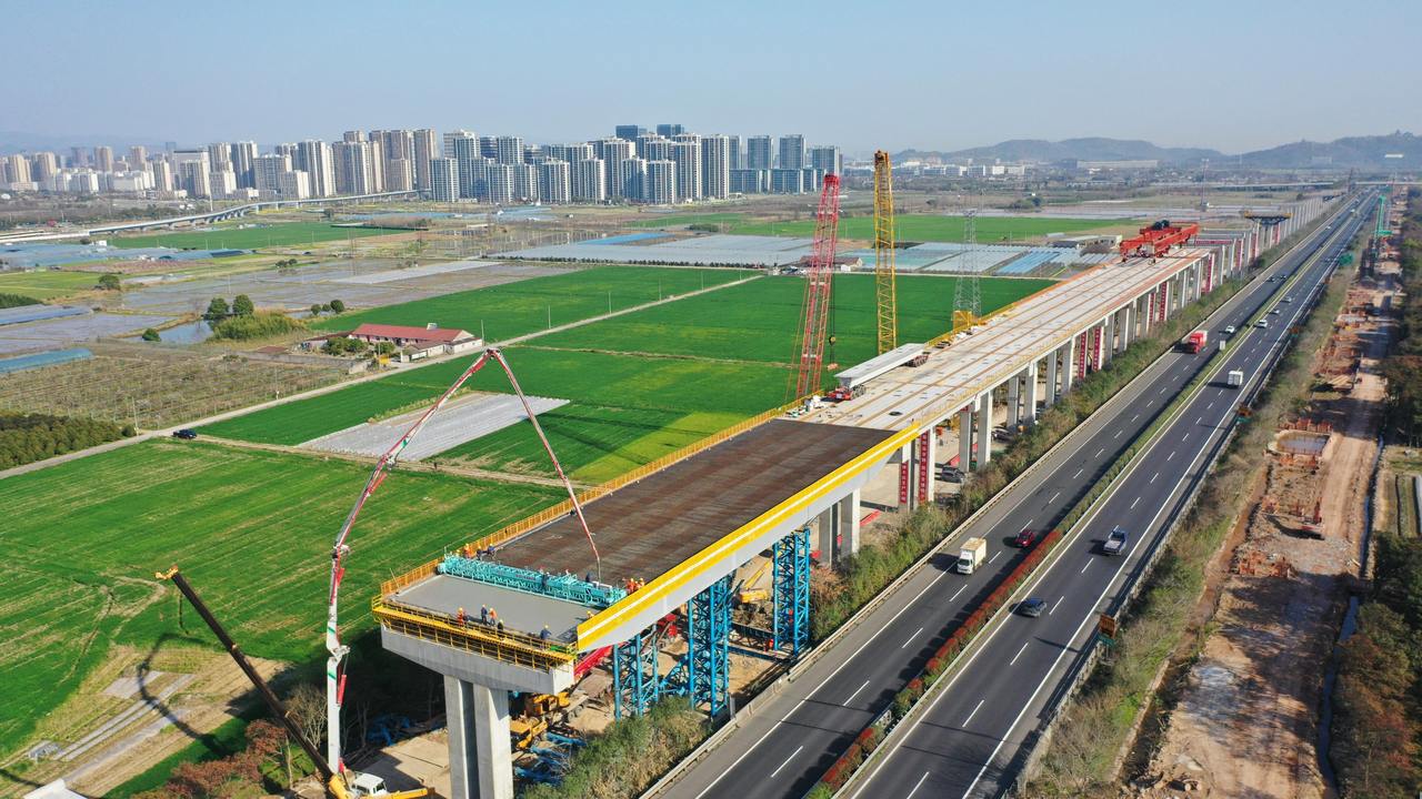 甬台温高速焕新加速 70米主跨“蜕变” 宁波在线_浙江在线