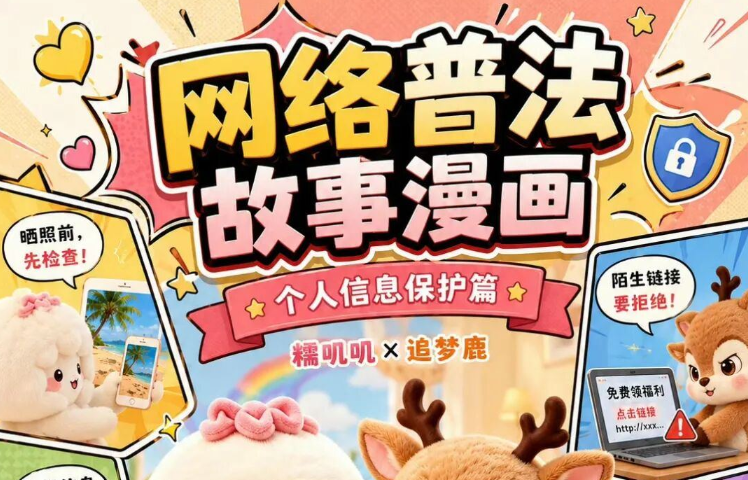 E话普法丨网络普法故事漫画（个人信息保护篇）