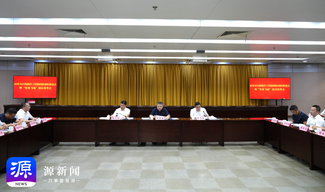 丽水市山海协作工程和团组帮扶推进会暨“发展飞地”建设部署会召开 朱林森出席并讲话