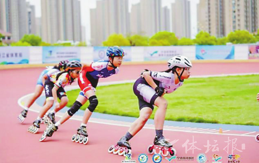 轮滑少年宁波竞逐