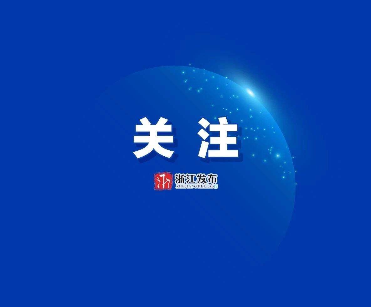 点赞！浙江省政府给予他们记功奖励