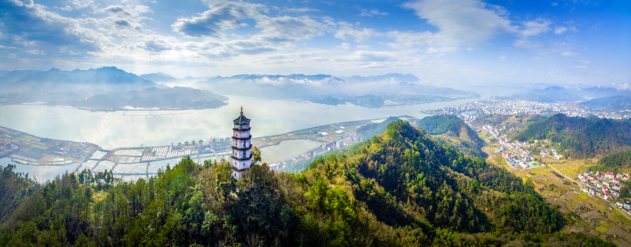 杭州建德：三江汇流县域风貌区